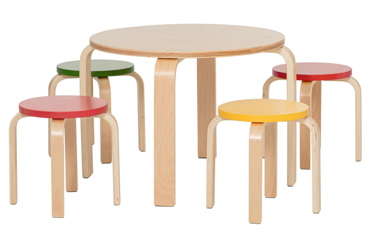 TISCH Lilla Ø 69 cm - Braun, Holz (69/69/45cm)