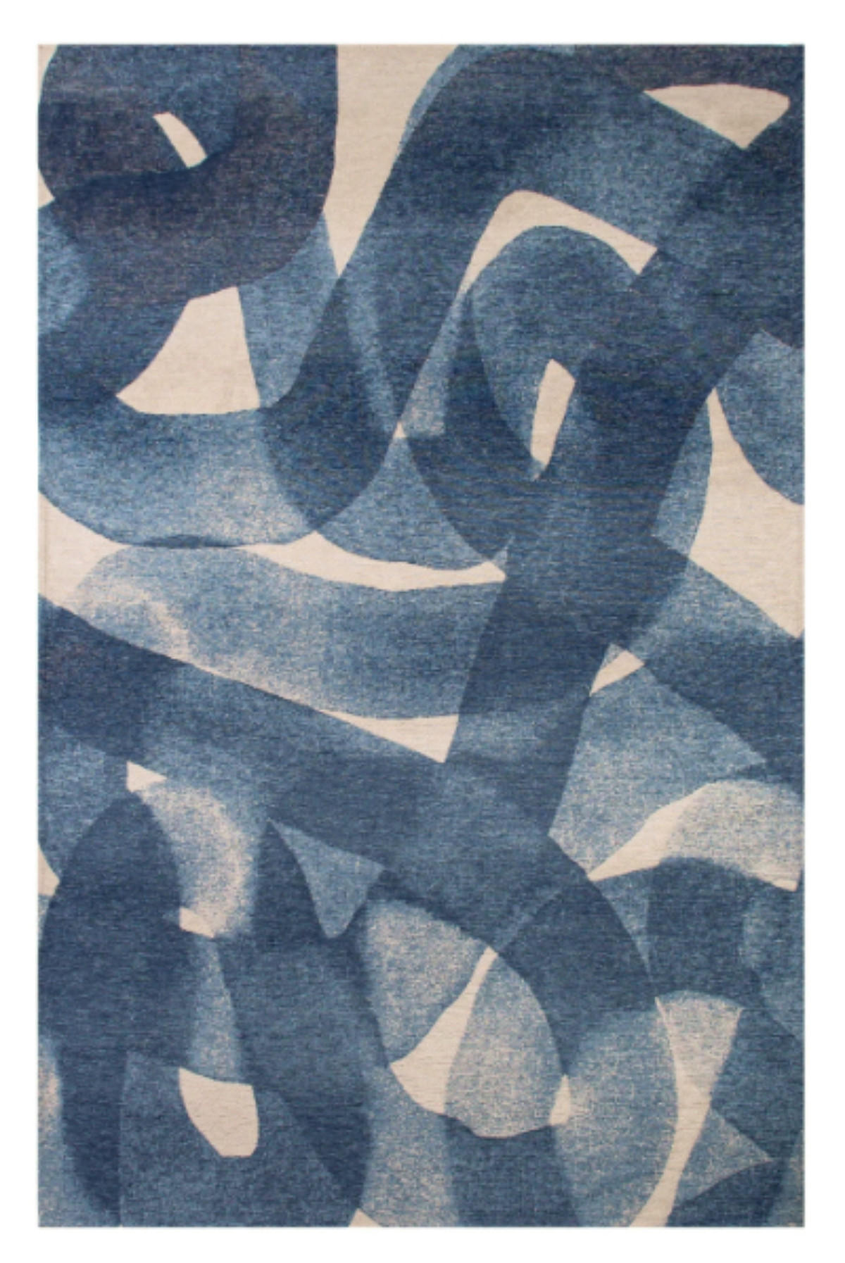 TEPPICH modern Flachgewebe TIRANA Blau 140 x 200 cm - Blau, Textil (140/200cm) - Novatrend