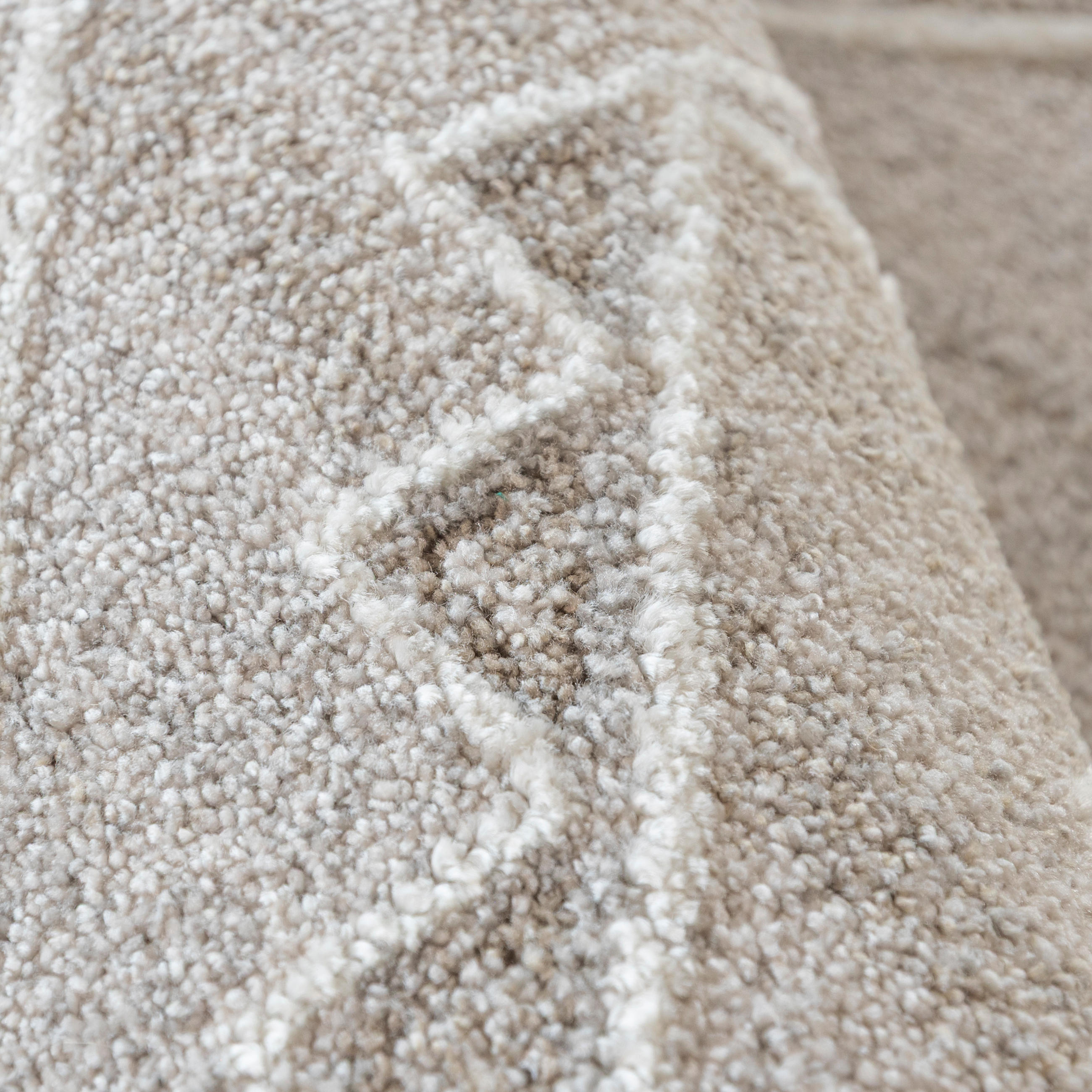 TEPPICH Beige Ethnisch, Geometrisch - Rechteckig Moderne - 200 x 300 cm - Beige/Cappuccino, Textil (200/300cm) - Mazovia