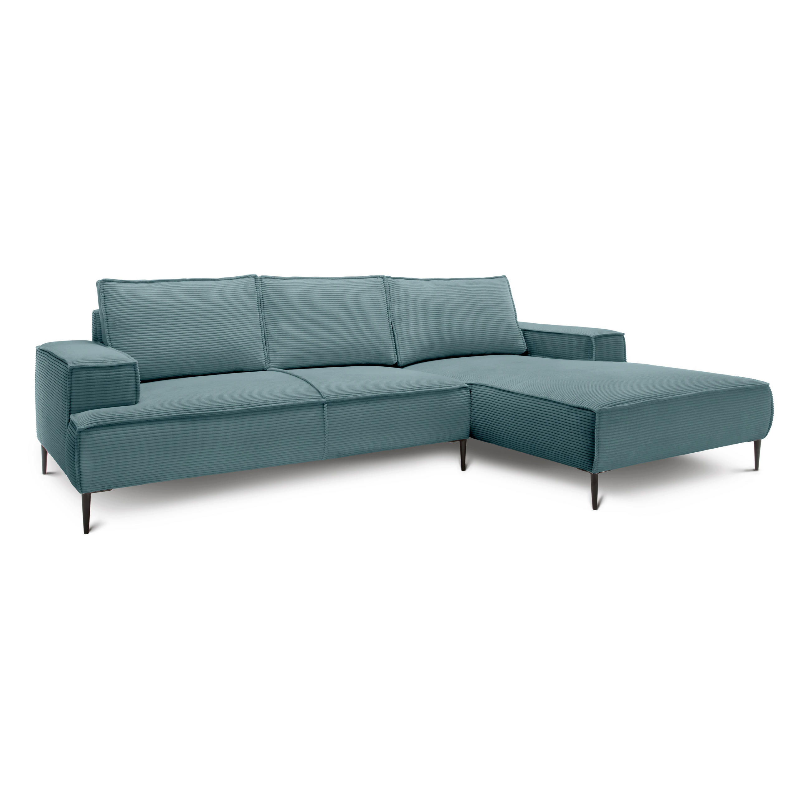 Pillovely Ecksofa Graphit 275x44x173 cm