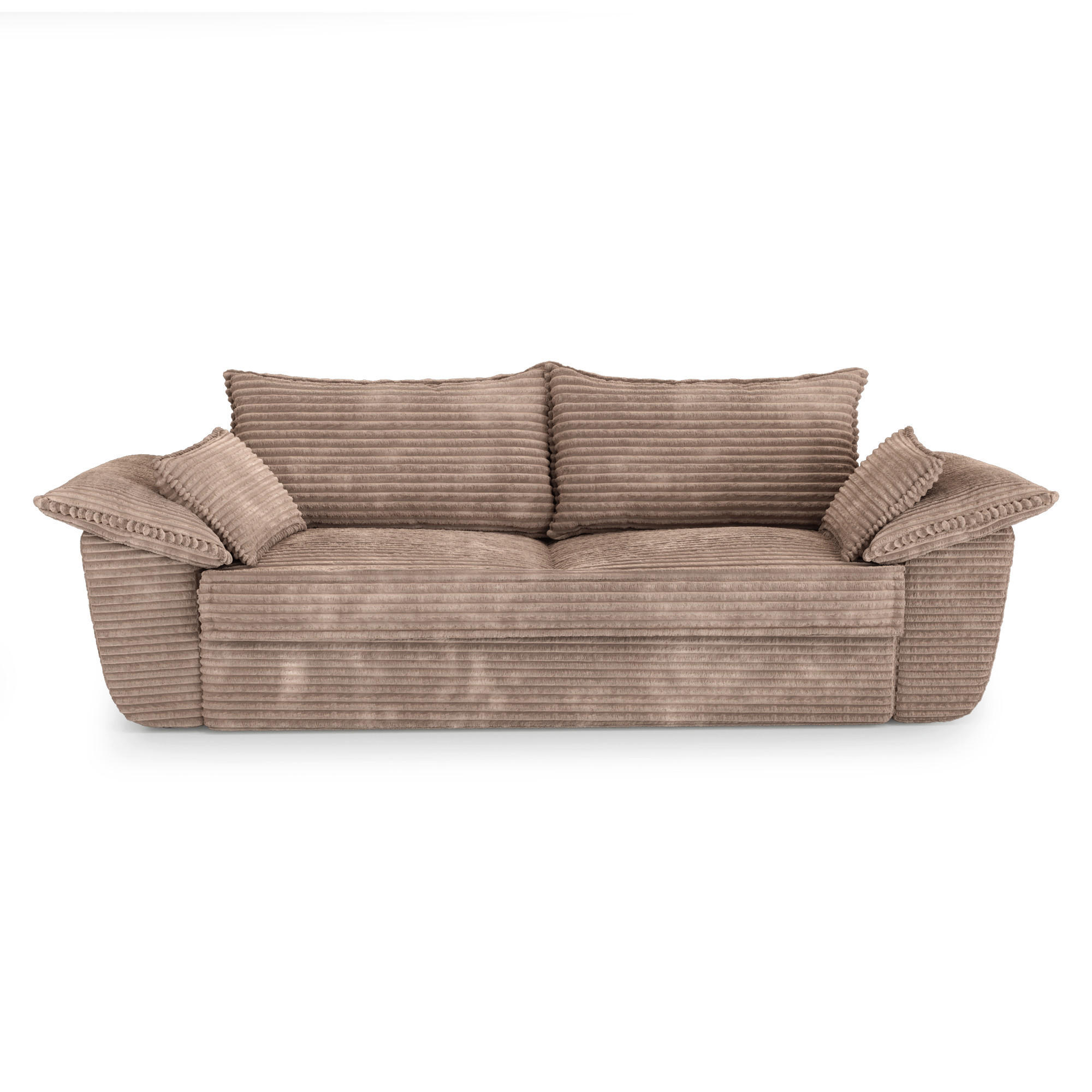 Sia Home Sofa Taupe 232x92x102 cm