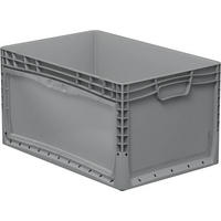 SICHTBOX Eurobox-Tür, 60x40x32 cm, grau - Grau, Kunststoff (40/32/60cm) - Westfalia