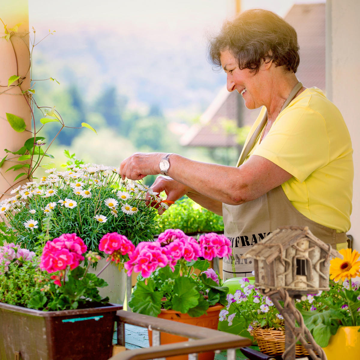 VOGELHAUS - Hellbraun, Holz (21/42/17cm) - Relaxdays