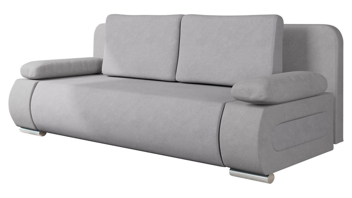 SCHLAFSOFA Emma - Chromfarben, Holz/Kunststoff (200/77/92cm) - MIRJAN24