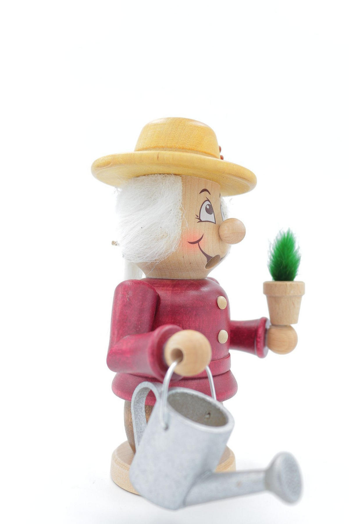 RAUCHFIGUR Wichtel Gärtnerin 15cm - Multicolor, Holz (9/15/0.1cm)