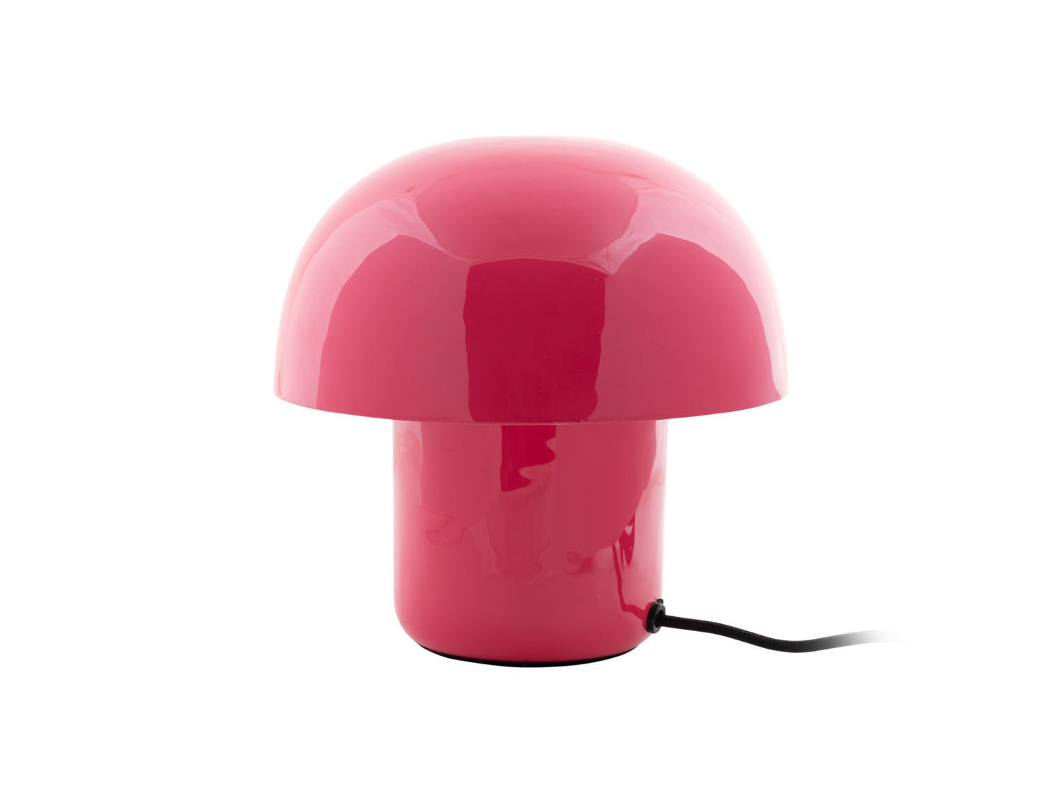 TISCHLAMPE Fat Mushroom 20/20/20 cm - Pink, Metall (20/20/20cm) - Leitmotiv