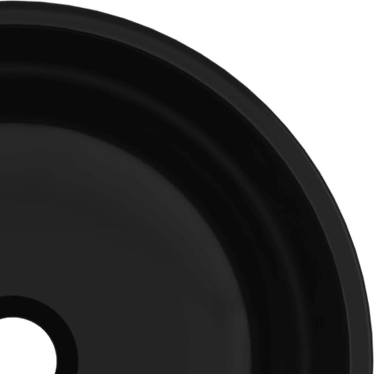 WASCHBECKEN Layfield 35/35/12 cm - Schwarz, Glas (35/12/35cm) - Nettlife