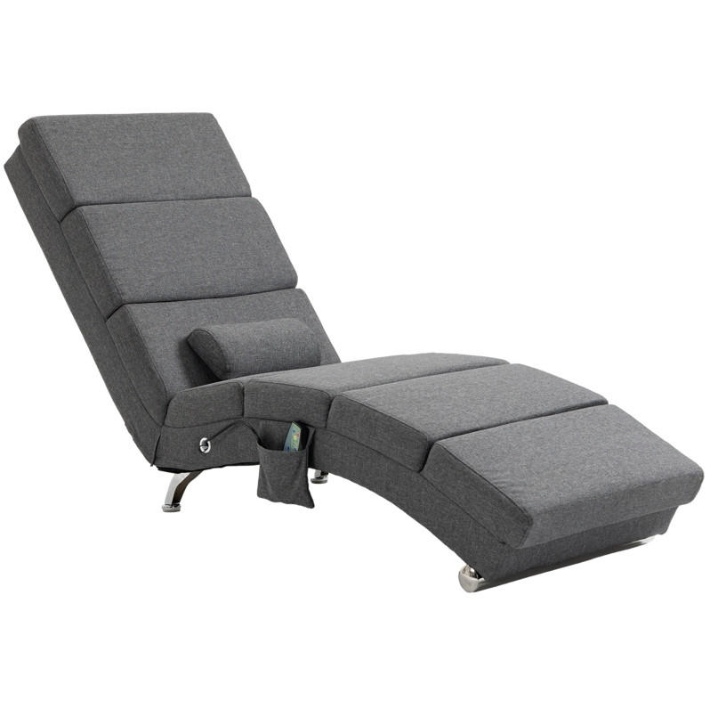 Ivmeu Relaxsessel Dunkelgrau 56x84x168 cm