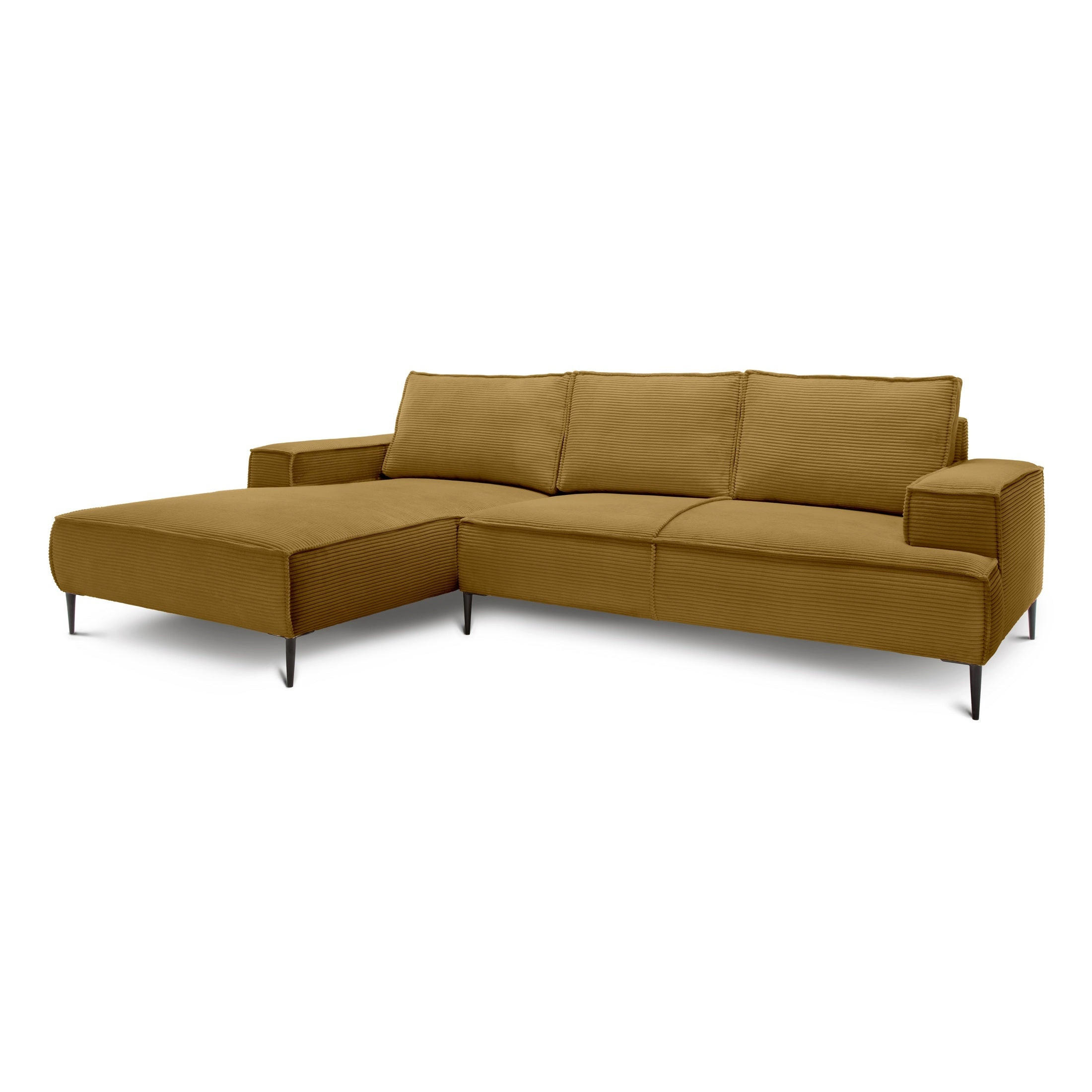 Pillovely Ecksofa Braun 275x44x173 cm