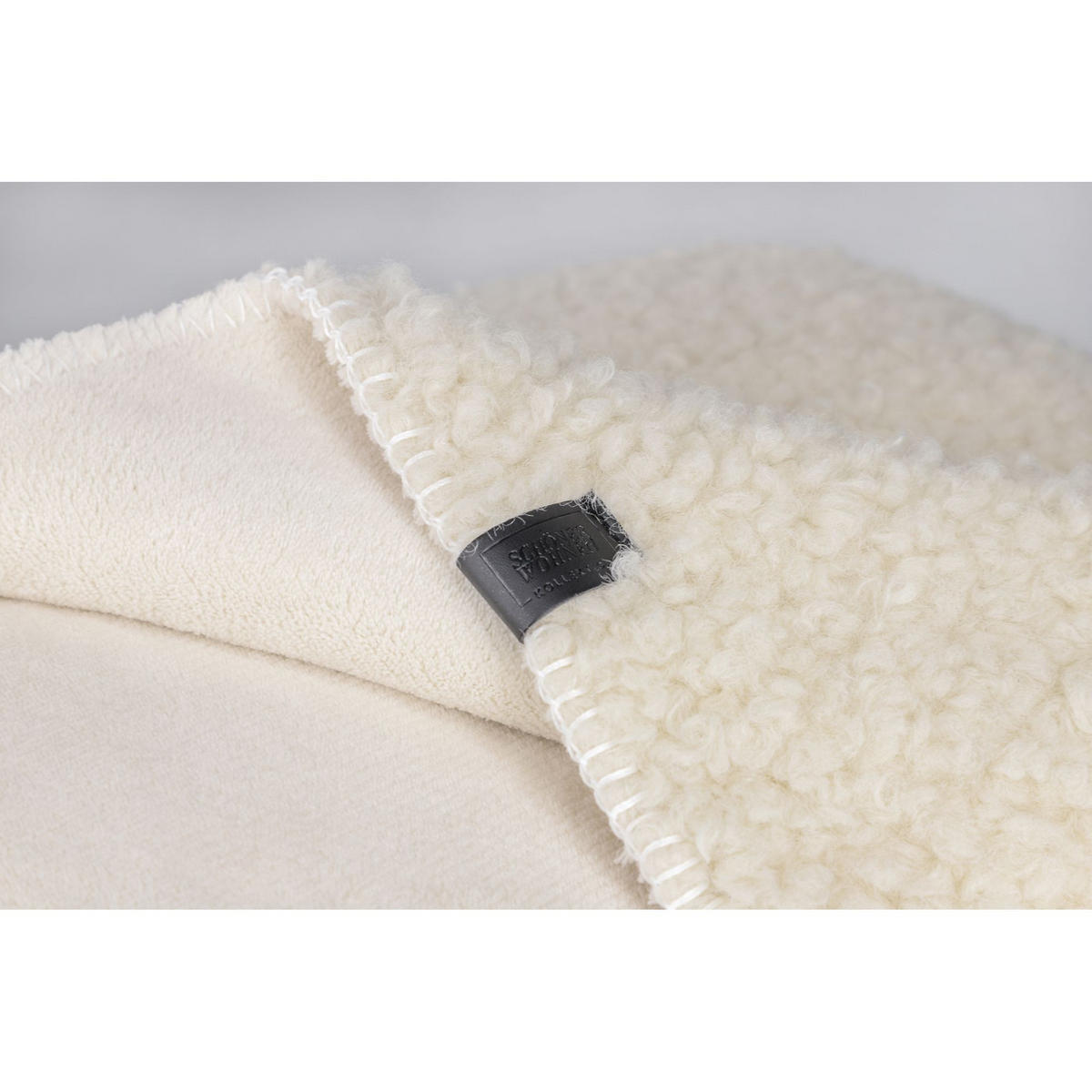 KUSCHELDECKE TEDDY - Perlmutt, Textil (140/200cm) - Schöner Wohnen