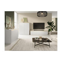 WOHNZIMMER Set 3-tlg. – Royal – Weiß – WZ-SET0196 - Weiß, Holzwerkstoff (181.5/42/39cm) - hi-markt