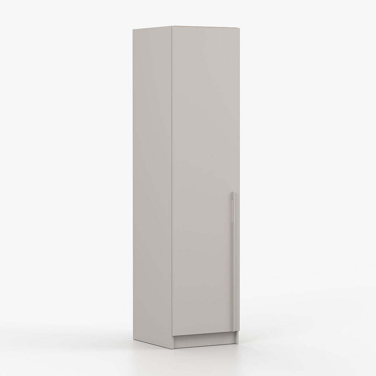 SCHRANK mit Schwenktüren ROSA 1D 50/210/55, 1-türig, Kaschmir - Kaschmir, Holzwerkstoff (50/210/55cm) - imoebel24