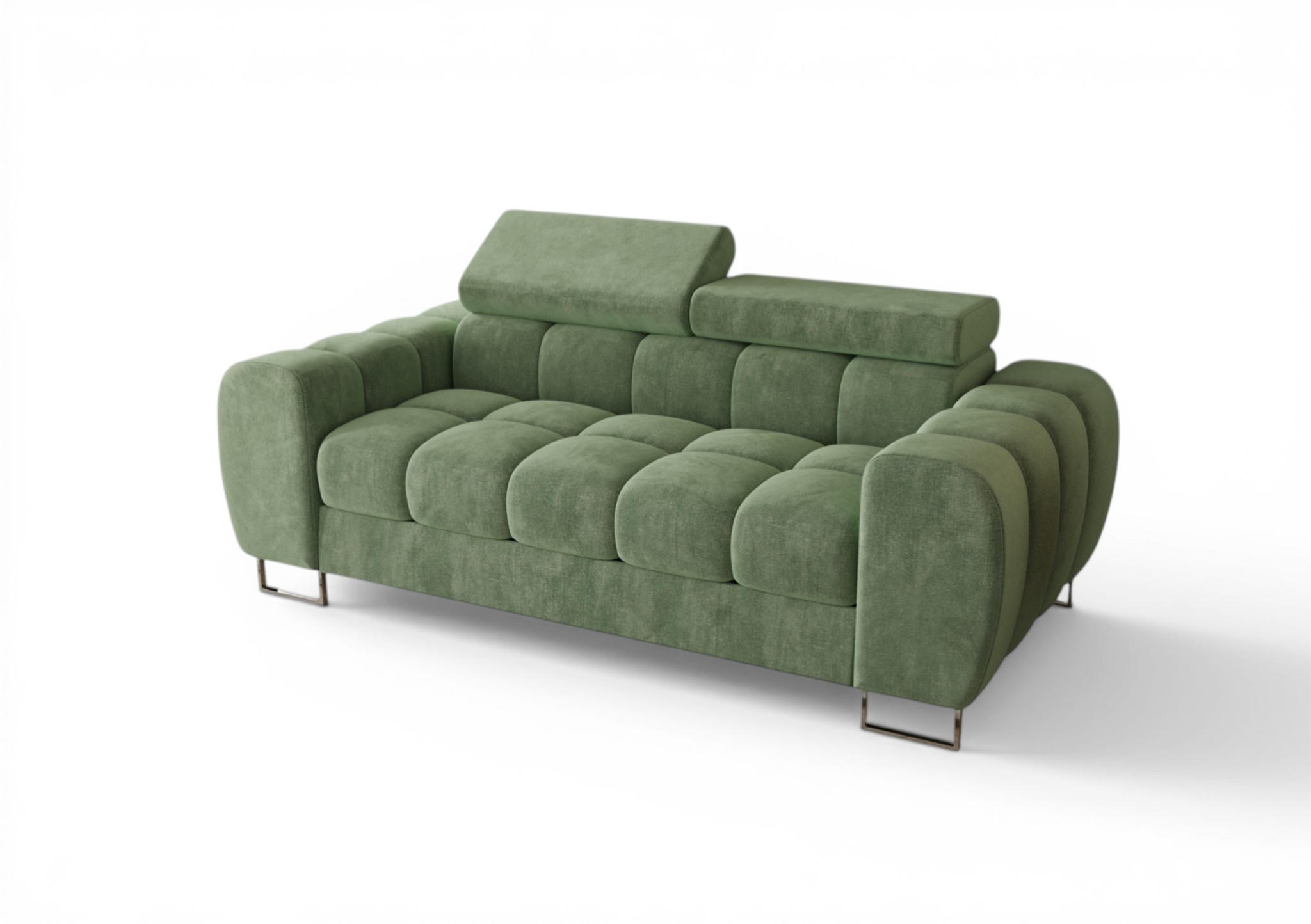 Fun Möbel Sofa Grün 195x95x97 cm