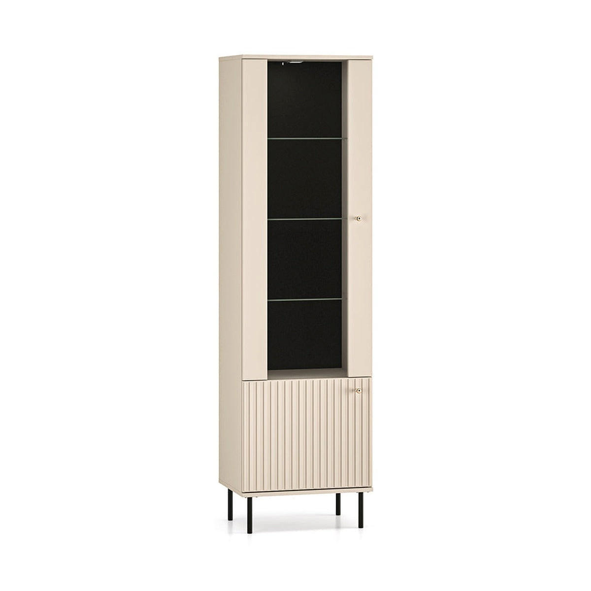 hi-markt Vitrine Kaschmir 55x190x40 cm