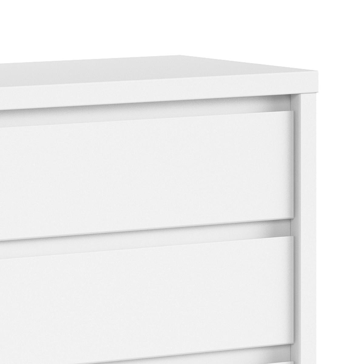 KOMMODE Soren Weiß matt - Weiß, Holzwerkstoff (92/105/40.5cm) - Petits-meubles