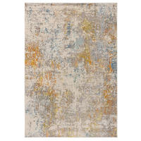 TEPPICH modern Flachgewebe VESPER Gelb 120 x 170 cm - Gelb, Textil (120/170cm) - Novatrend