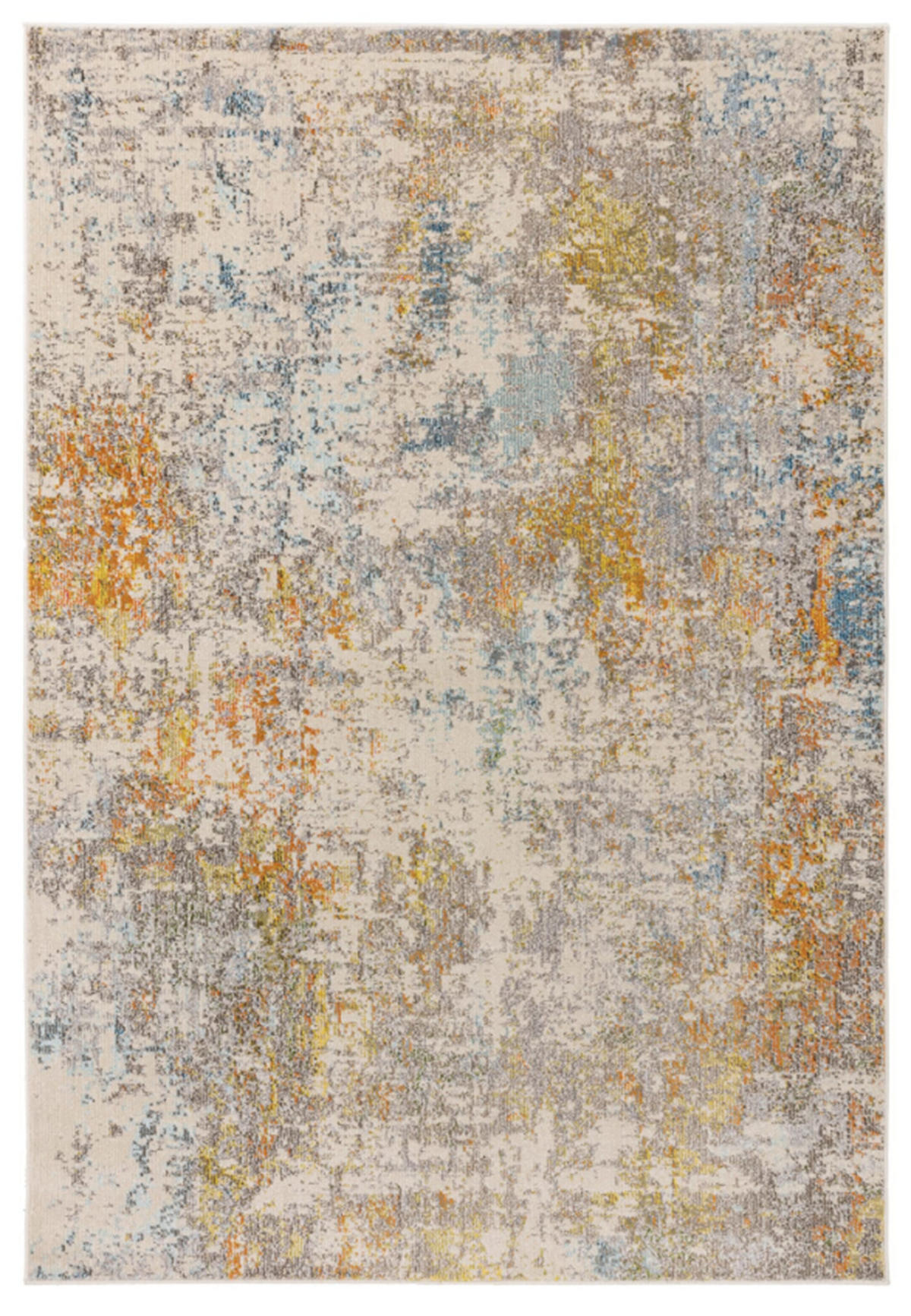 TEPPICH modern Flachgewebe VESPER Gelb 120 x 170 cm - Gelb, Textil (120/170cm) - Novatrend