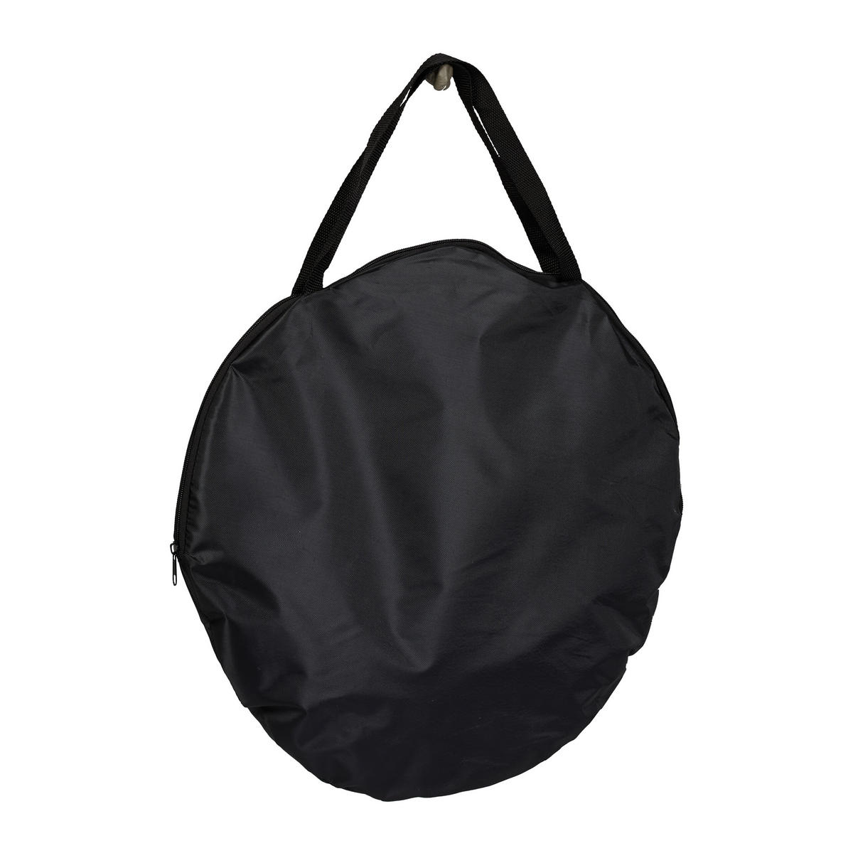 POP-UP-TOR - Schwarz, Textil/Metall (120/85cm) - Relaxdays
