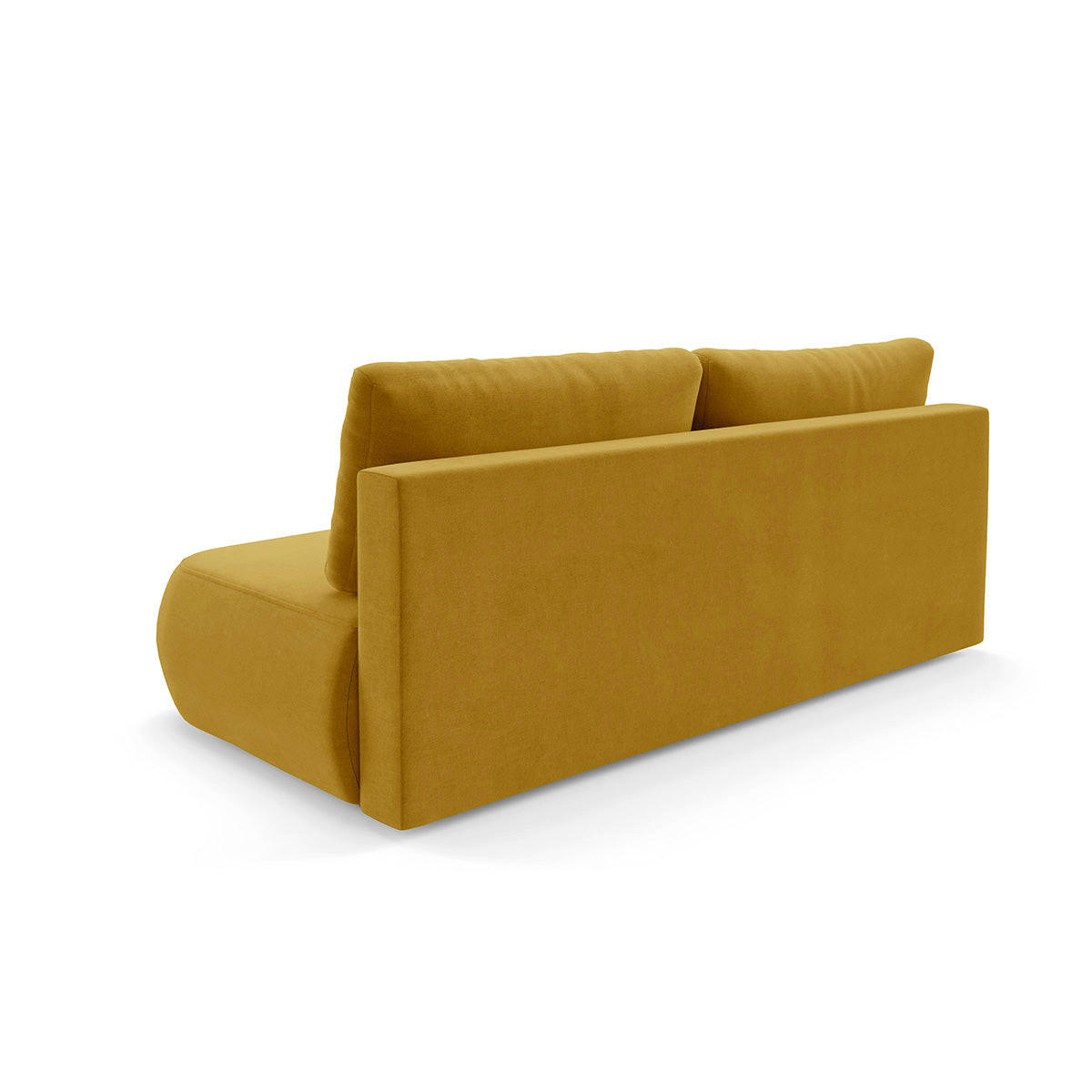 SOFA Antonio 3 Sitzplätze Gelb - Gelb, Holz (210/82/106cm) - Petits-meubles