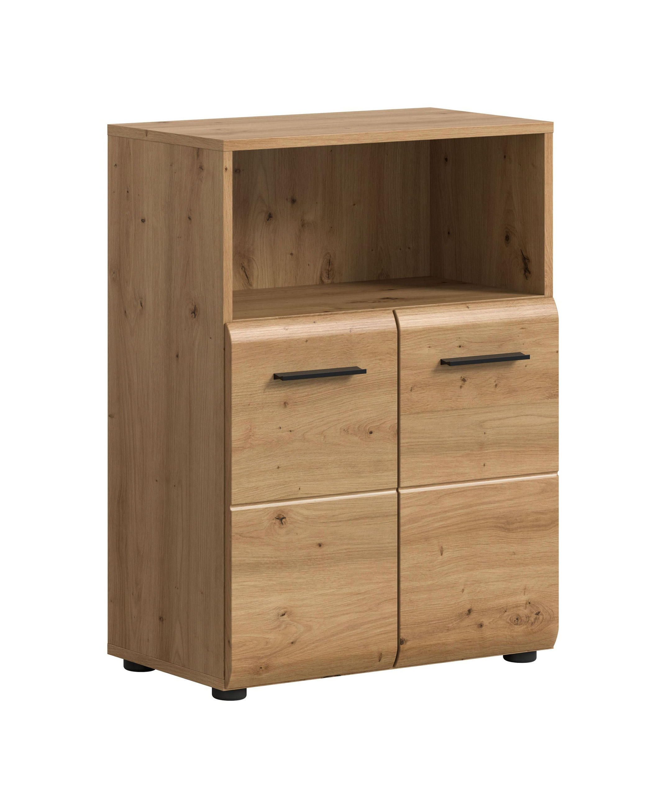STANDSCHRANK breit ICE (B/H/T: ca. 60/80/30 cm) in Artisan Oak Nachbildung/Artisan Oak Nachbildung - Eiche Artisan, Holz (60/80/30cm)