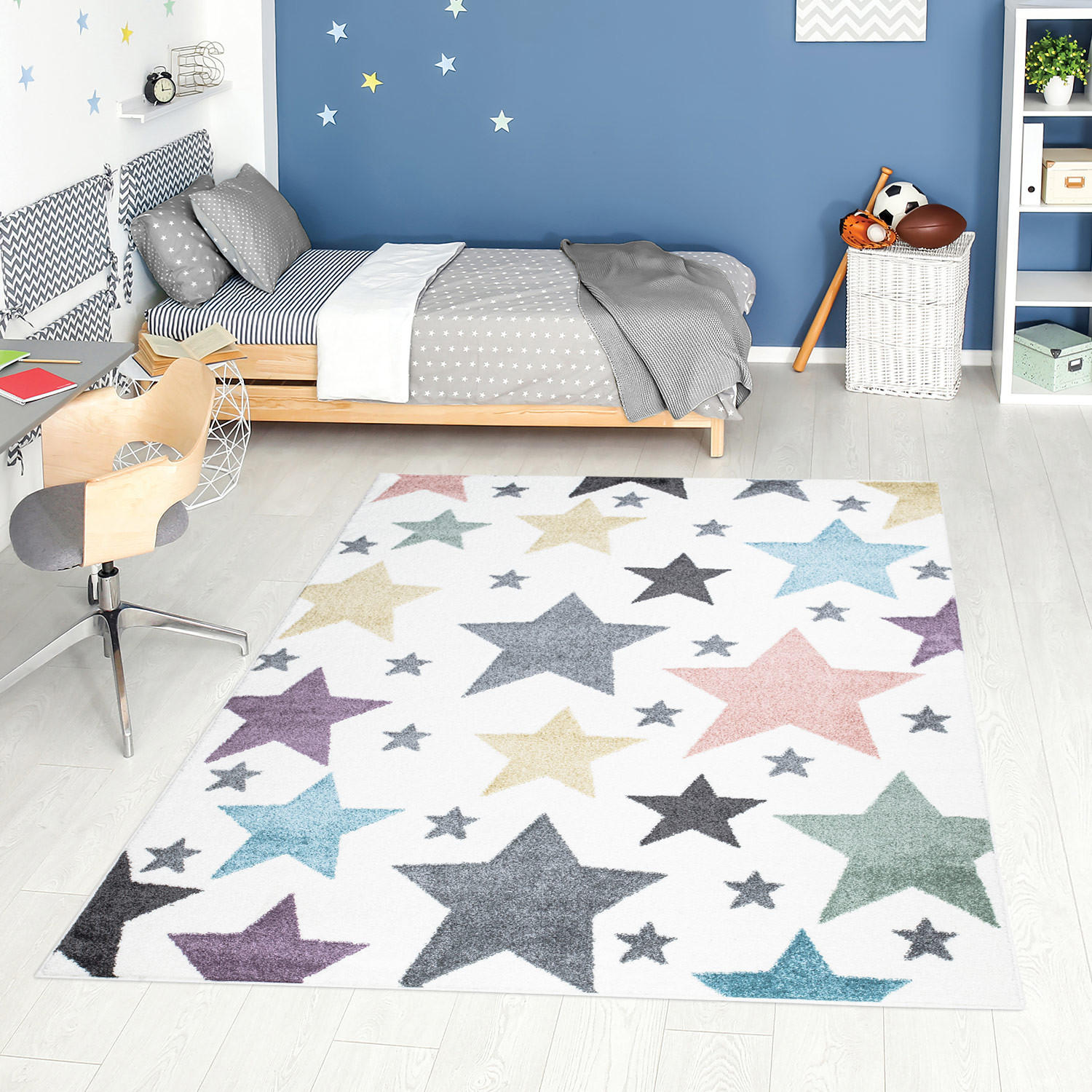 KINDERTEPPICH Anime 903 Multi 190x280 cm - Multicolor, Textil (190/280cm) - carpet city