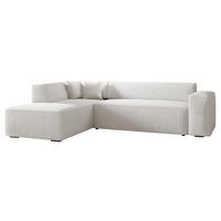ECKSOFA Lordin Premium, Seite: Links - Creme, Holz/Textil (267/205cm) - MIRJAN24