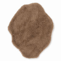 KINDERTEPPICH Mammoth flauschig - Braun, Textil (90/120cm) - MeowBaby