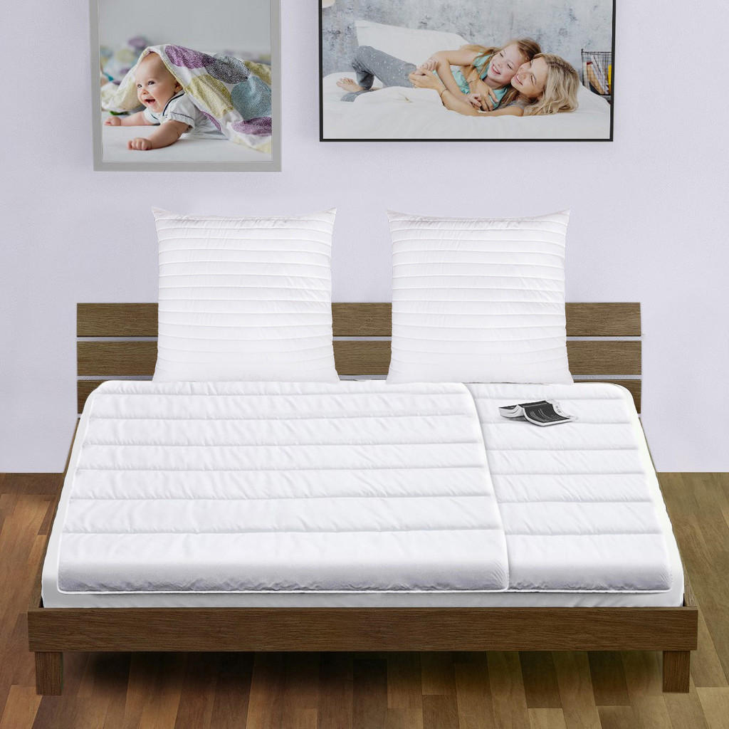 Thumbnail - wometo Bettenset, Weiß, Textil, 155x220 cm, Oeko-Tex®, Schlaftextilien, Bettdecken