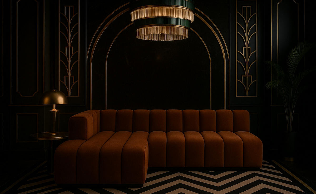 ECKSOFA GRAND L 295 cm, Stoff Salvador, Dunkelbraun, Links - Dunkelbraun, Holz (295/179cm) - Kaiser Möbel