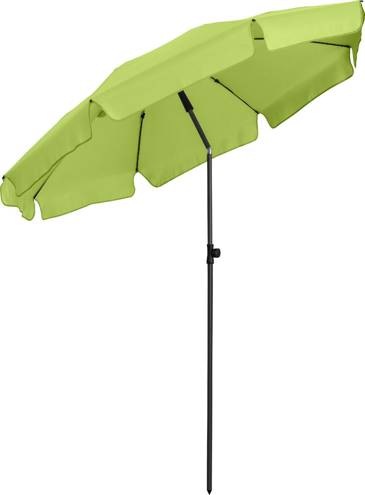 SONNENSCHIRM 180/180/127 cm - Grün, Kunststoff (180/180cm) - FARE