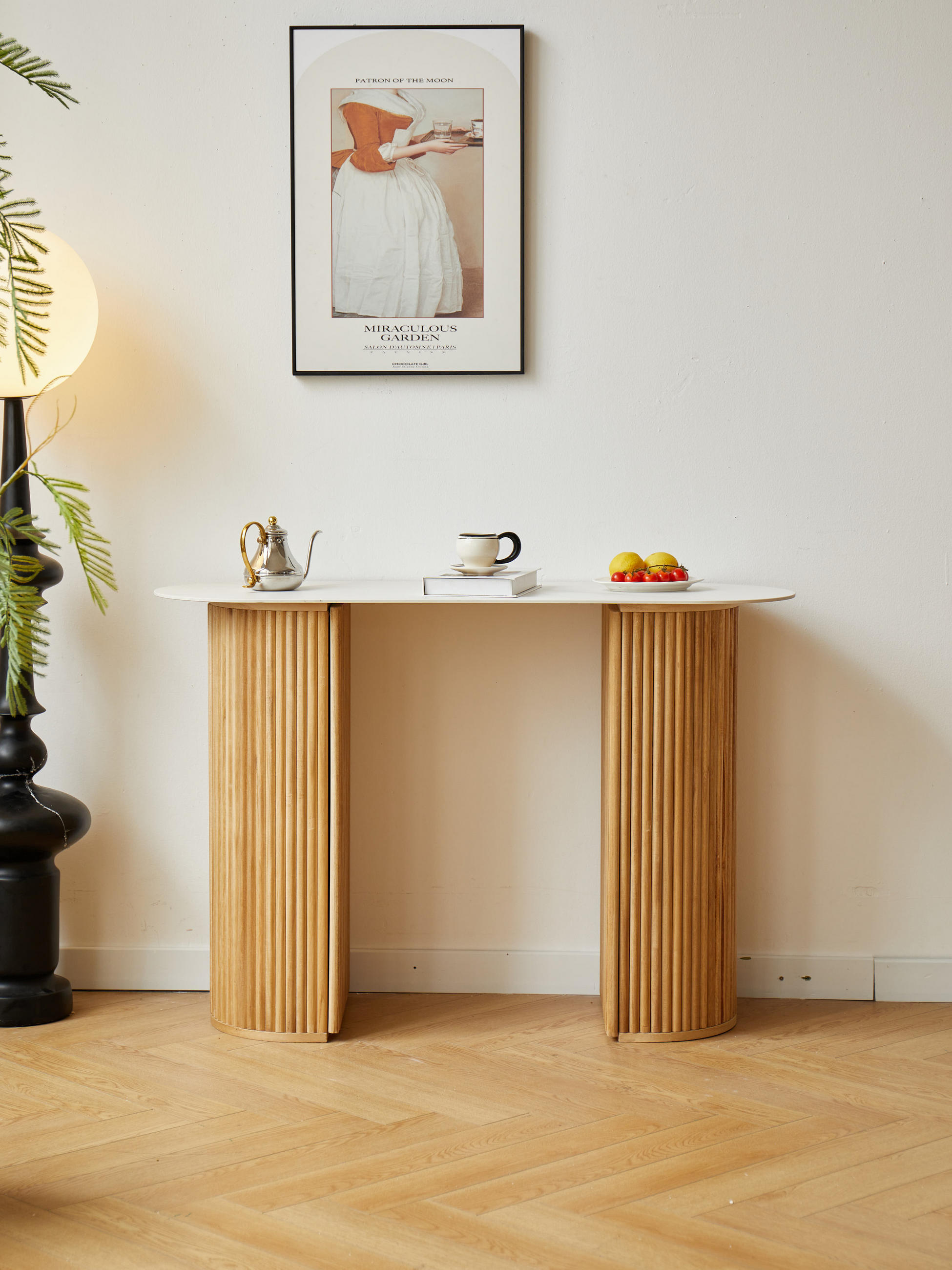 Thumbnail - Nordlys Konsolentisch, Braun, Holz, 110x74x40 cm, Wohnzimmer, Wohnzimmertische, Konsolentische