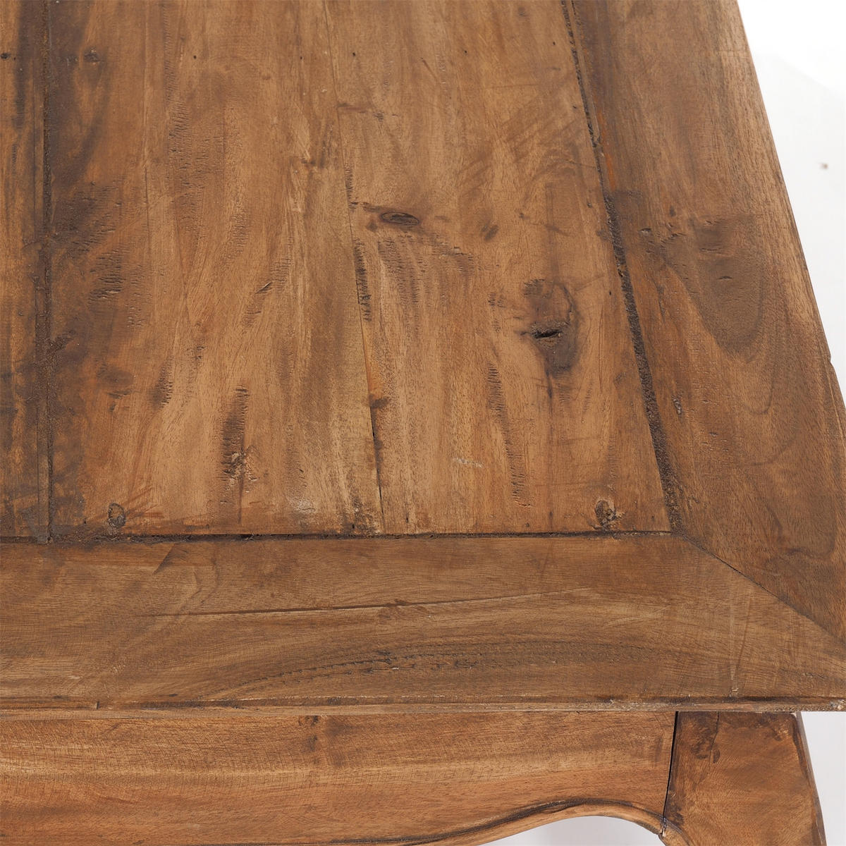 OPIUMTISCH EAST 80 Mahagoni Massivholz 01 natur-vintage - Naturfarben, Holz (80/80/36cm) - DESIGN DELIGHTS