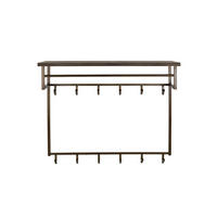 GARDEROBE AUREA Bronze Metall - Bronzefarben, Metall (100/80/33cm) - KAWOLA