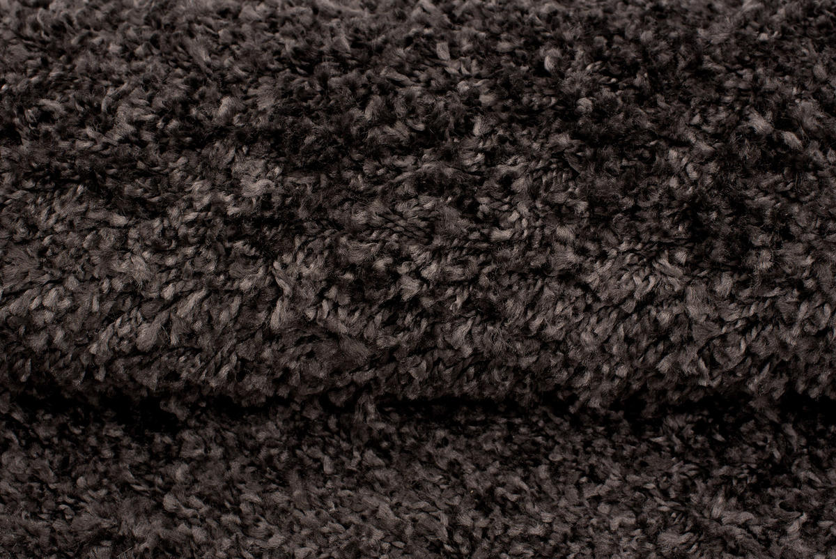 TEPPICH ESSENCE SQUARE Grau 160/160 cm - Mokka, Kunststoff (160/160cm) - Tapiso