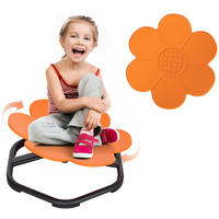 KINDERSTUHL DE-10063 Drehstuhl für Autismus Orange - Orange, Metall (55/26/55cm) - ComfortXL