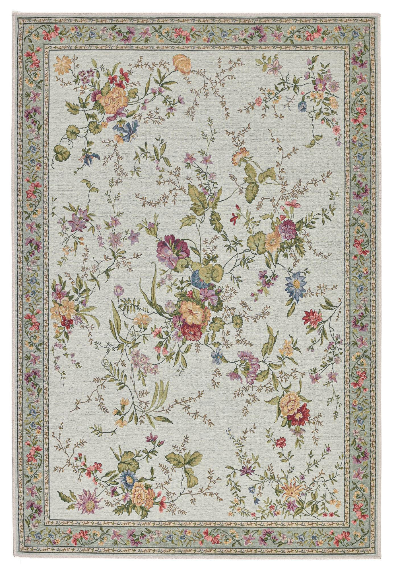 FLACHWEBTEPPICH Flomi 160x230 cm - Mintgrün, Textil (160/230cm) - THEKO