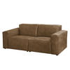 2-SITZER SOFA - Cappuccino, Textil (190/75/96cm) - home24