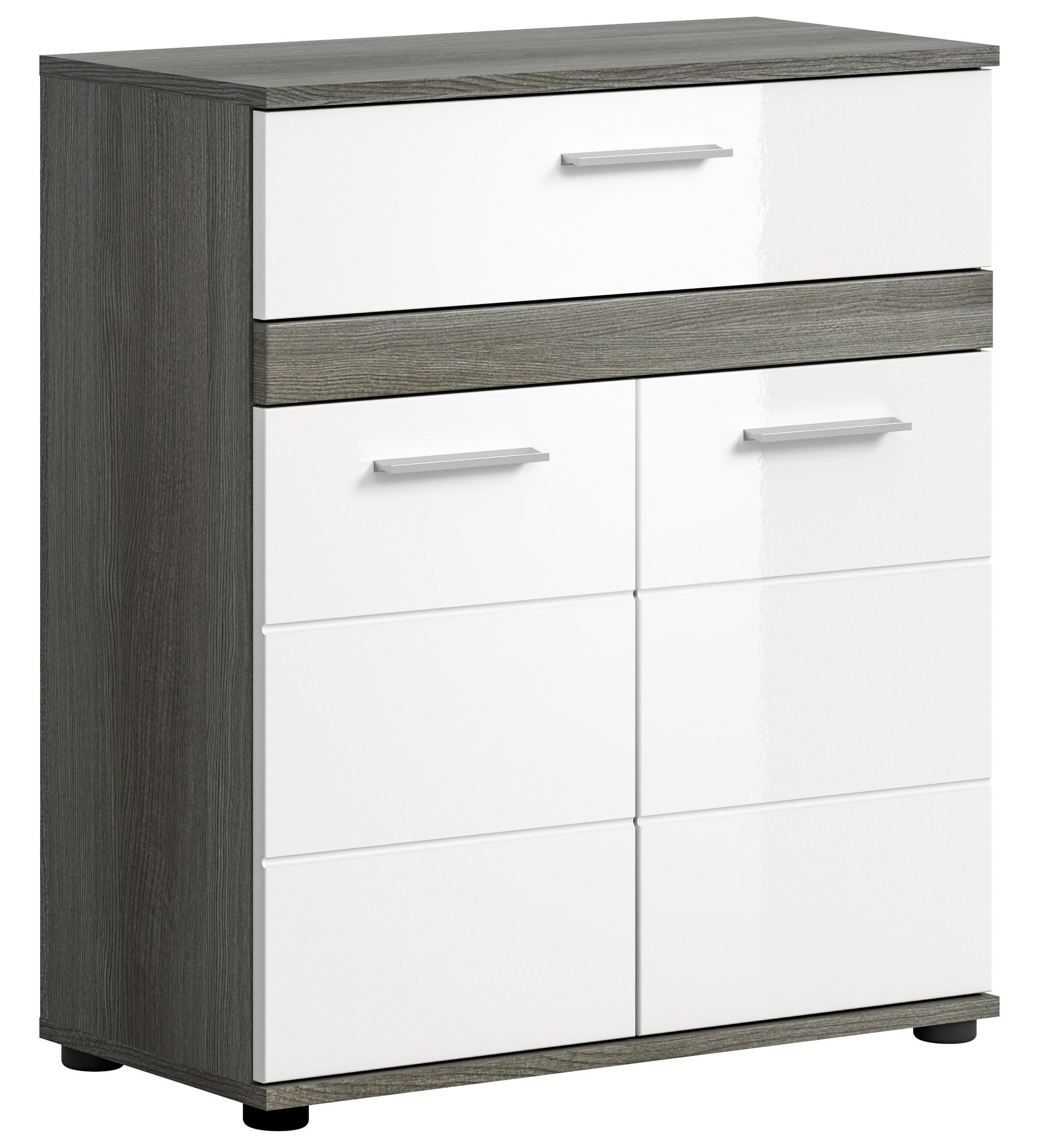 Homes & Jones Midischrank Anthrazit 70x79x31 cm