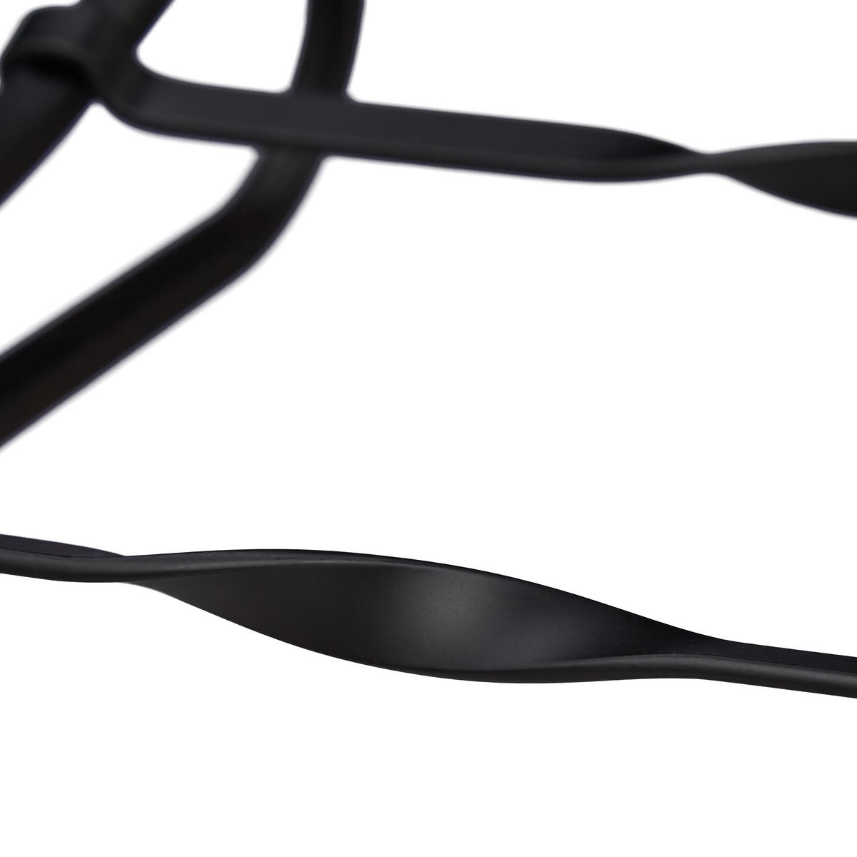 SUPORT Negru pentru lemne rotund oțel - negru, metal (61/65/26cm) - Relaxdays