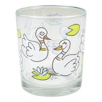 SAFTGLAS Efteling Die Sechs Schwäne in Bunt - 200 ml - Multicolor, Glas (0.2L) - Blond Amsterdam