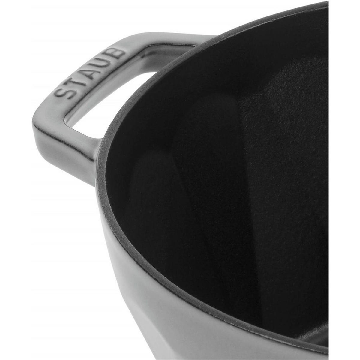 SPECIAL Cocotte Gusseisentopf 2,8 l NPC405083970 - Grau, Metall (22cm) - Staub