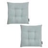 STUHLKISSEN 2er Set Inga - Mintgrün, Textil (35/35/5cm) - Magma Heimtexx