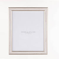 BILDERAHMEN Holzoptik Weiß 23,7/1,3/29 cm - Weiß, Kunststoff (17.2/22.2/1.3cm) - Home Styling Collection