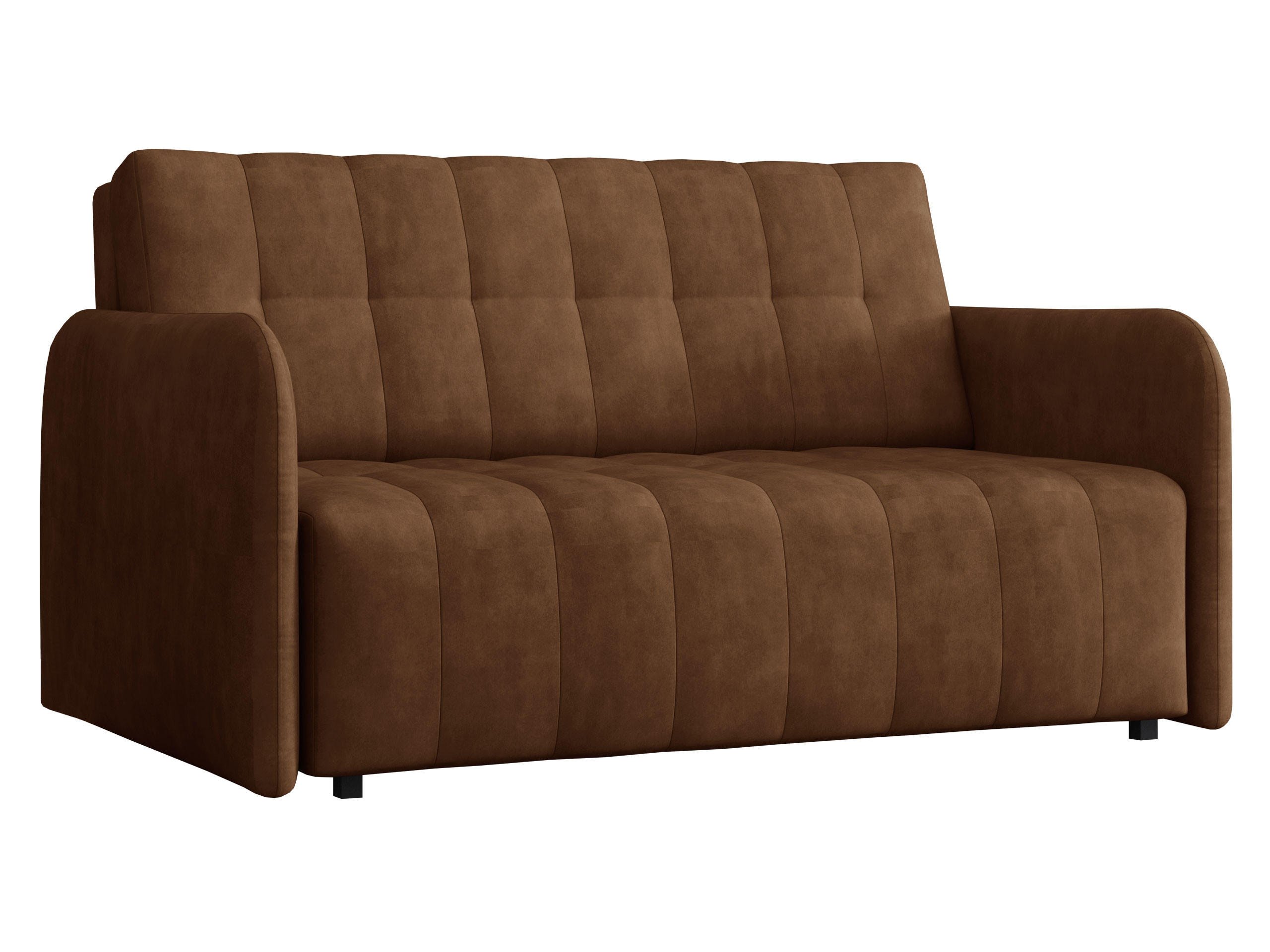 SCHLAFSOFA Viva Grand III - Schwarz/Braun, Holz/Kunststoff (145/85/95cm) - MIRJAN24