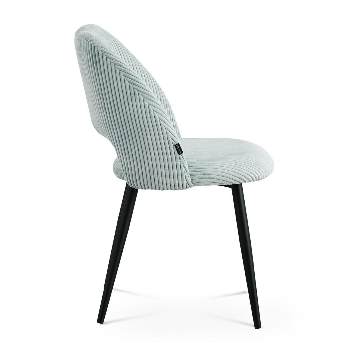 STUHL VICKY 2 Stück - Hellblau, Metall (53/81/58cm) - B&D Home