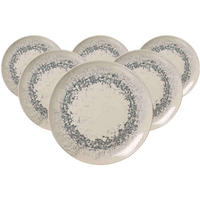 SPEISETELLER Cecina Graphit ø 26 cm 6er Set - Beige/Grau, Keramik (26cm) - Ritzenhoff Breker