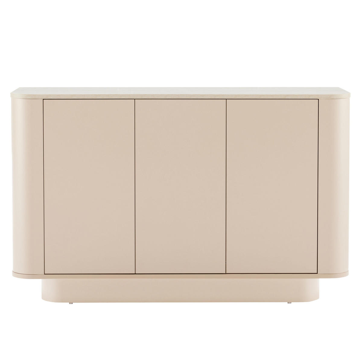 SIDEBOARD, Beige - Beige, Holz (120/75/40cm) - Oviala