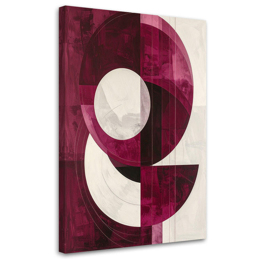 Feeby Leinwandbilder, Rot 70x100 cm