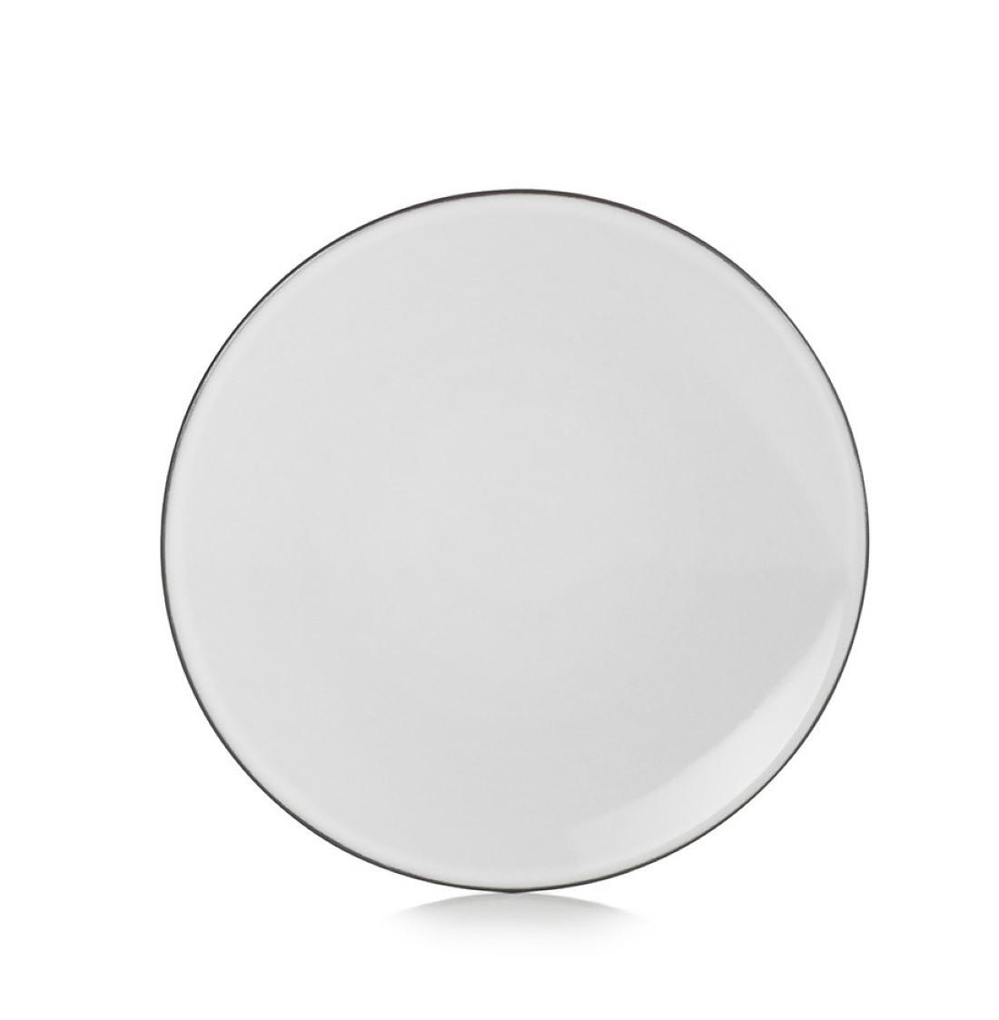 TELLER / BROTTELLER FLACH EQUINOXE 16 cm Weiss Kumulus - Weiß, Keramik (16cm) - Revol Porcelaine France
