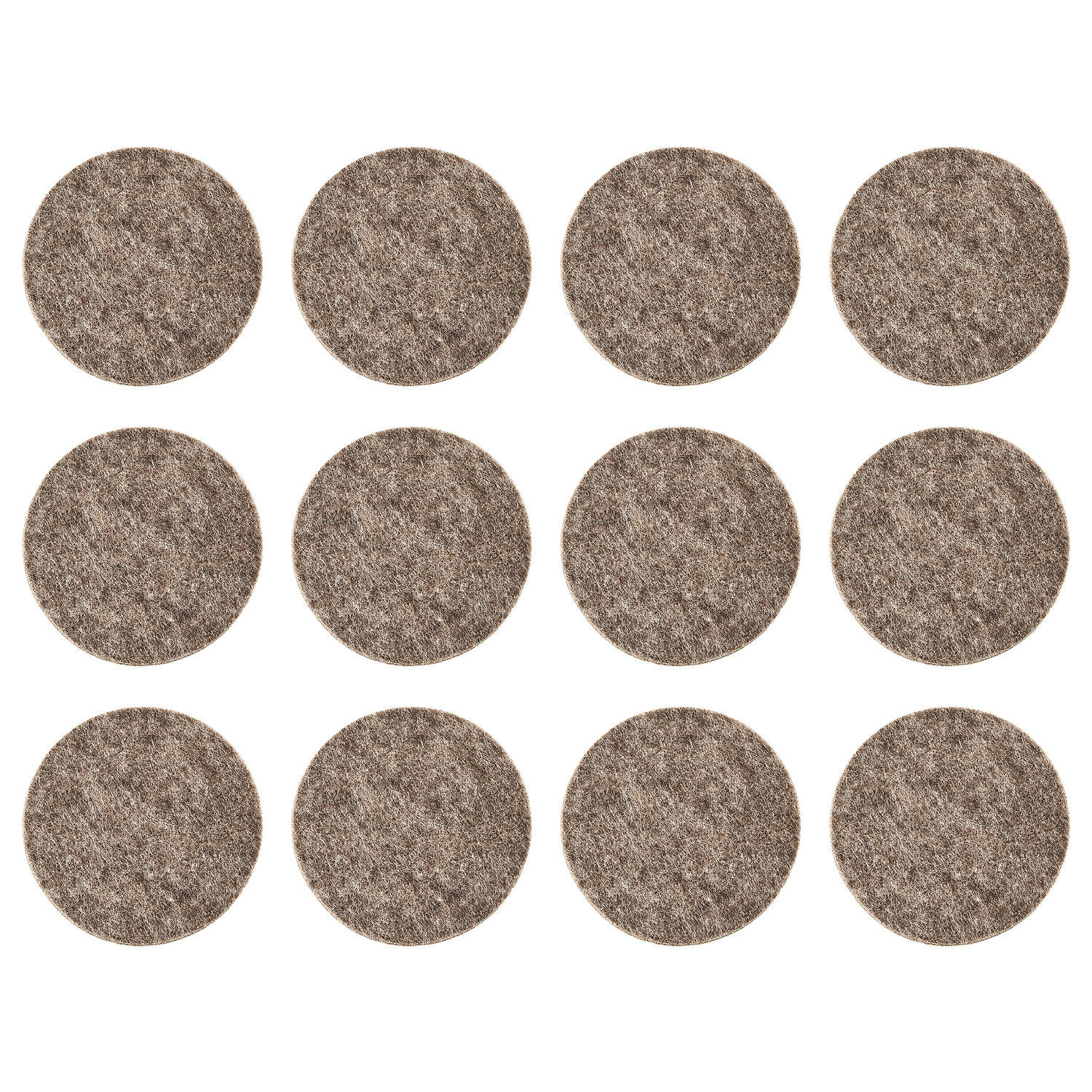 UNTERSETZER (12er Set) Felto - Taupe, Kunststoff (10/10cm) - BUTLERS